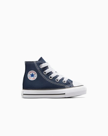 Dívčí Boty Vysoké Converse Chuck Taylor All Star Classic Tmavě Blankyt | CZ YWTJ57